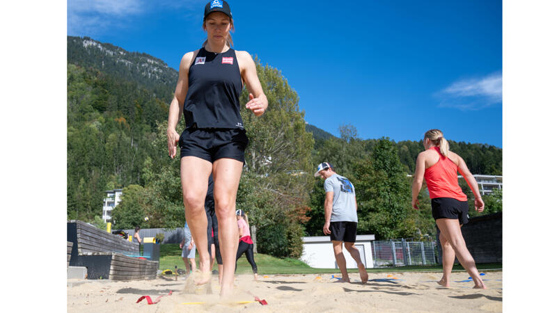 ÖSV-Damen schwitzen in Bludenz für den Winter-Auftakt