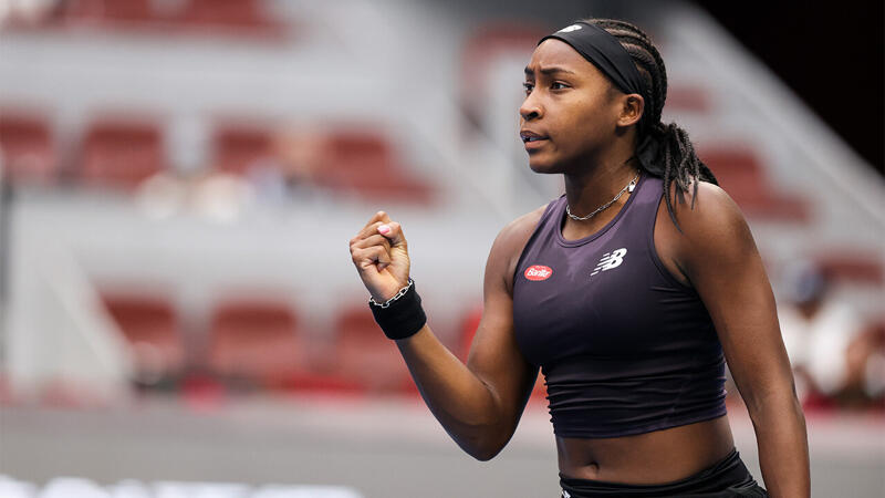 Coco Gauff verlängert in Peking ihre Siegesserie