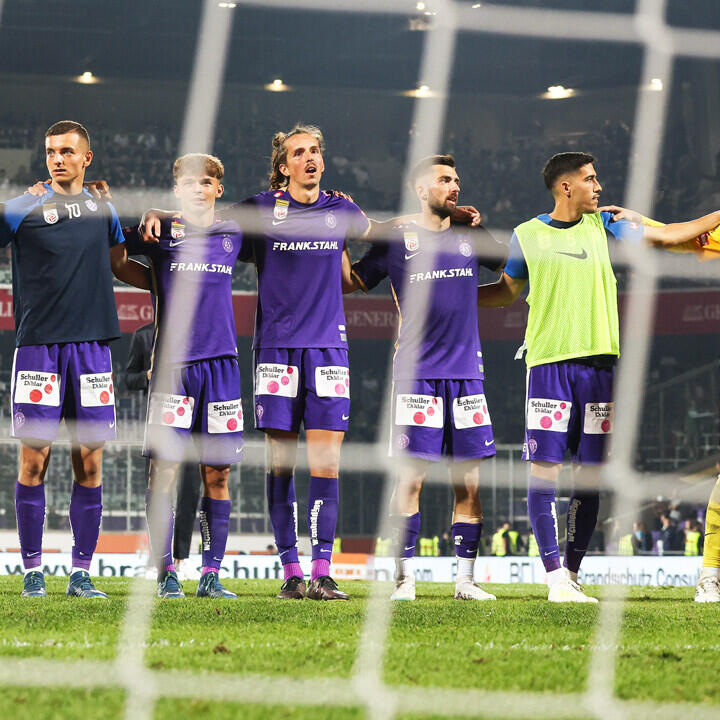 Neun Austrianer retten Derby-Punkt: "Wie ein Sieg!"