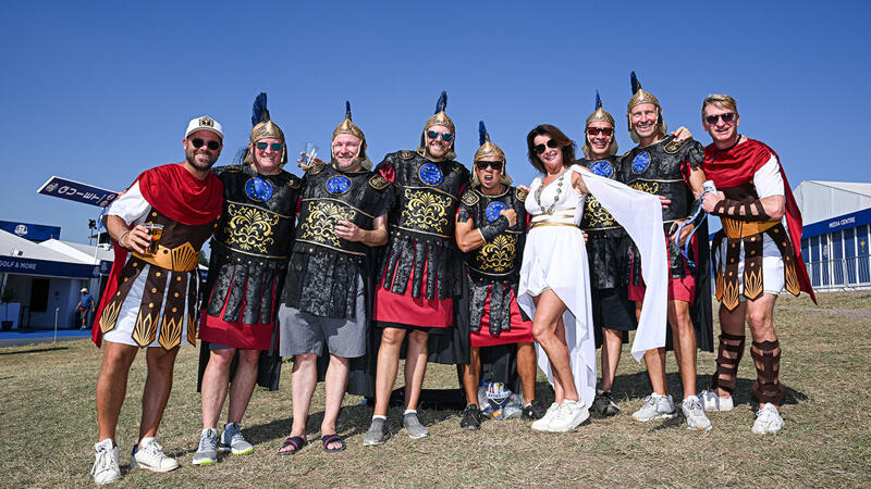 So bunt ist der Ryder Cup in Rom! Die besten Fan-Bilder