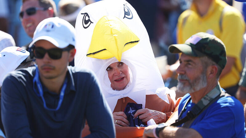 So bunt ist der Ryder Cup in Rom! Die besten Fan-Bilder