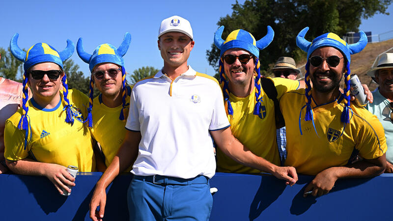 So bunt ist der Ryder Cup in Rom! Die besten Fan-Bilder