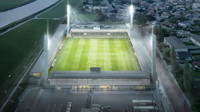 So soll das neue Stadion von Austria Lustenau aussehen