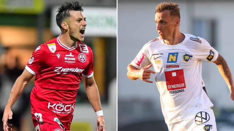 GAK vs. SKN: Wer siegt im Duell der "Transferkaiser" von LigaZwa?