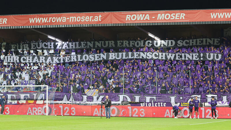 Austria Salzburg gegen Red Bull Salzburg: Die Bilder des Duells