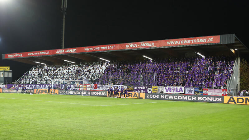 Austria Salzburg gegen Red Bull Salzburg: Die Bilder des Duells