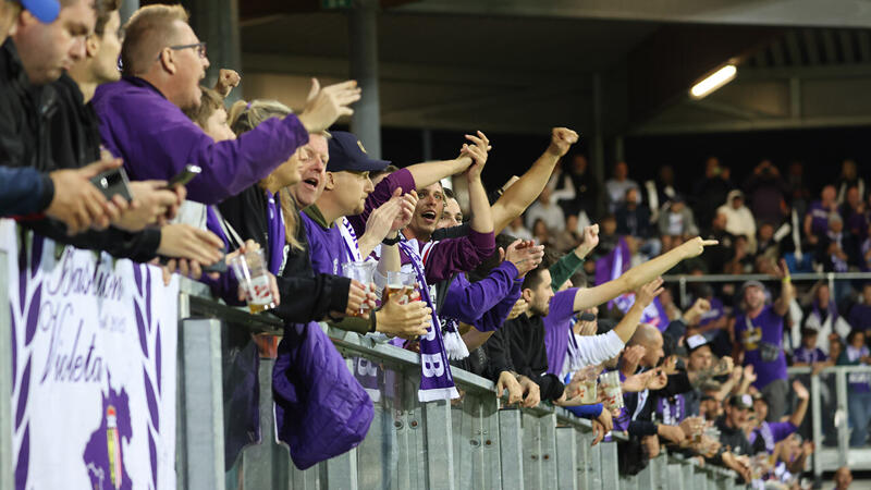 Austria Salzburg gegen Red Bull Salzburg: Die Bilder des Duells