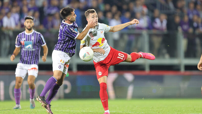 Austria Salzburg gegen Red Bull Salzburg: Die Bilder des Duells