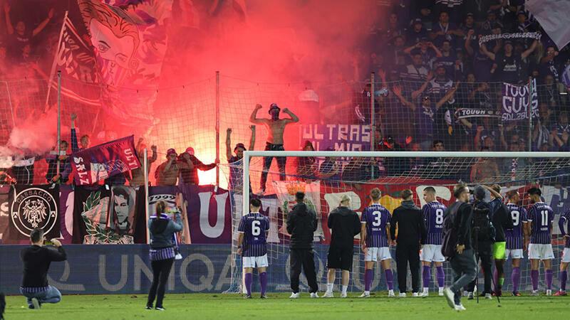 Austria Salzburg gegen Red Bull Salzburg: Die Bilder des Duells