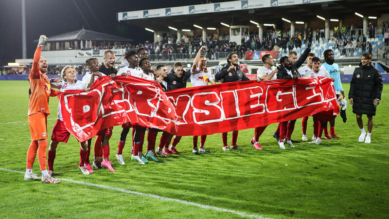 Austria Salzburg gegen Red Bull Salzburg: Die Bilder des Duells