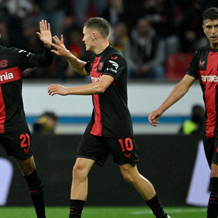 Leverkusen setzt Erfolgslauf auch in der Europa League fort