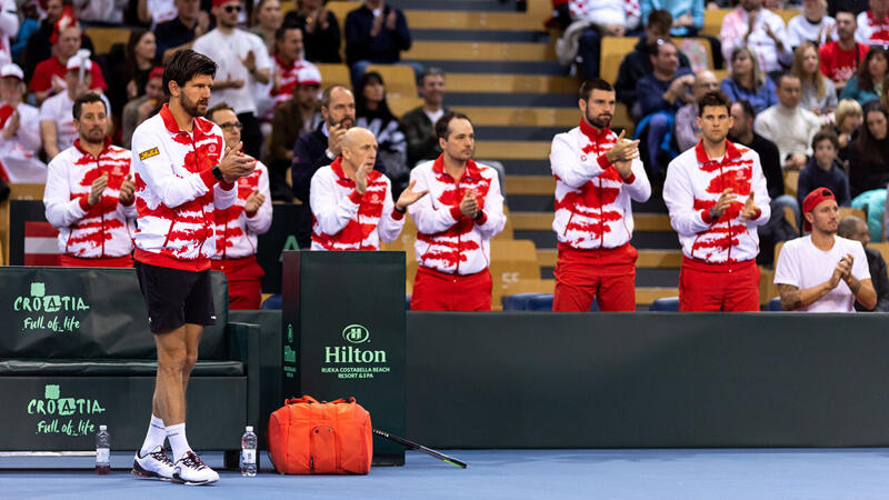 ÖTV-Team im Davis Cup im September zuhause gegen Portugal