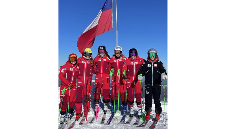 Bilder: ÖSV-Ski-Frauen fahren auf perfekte Vorbereitung ab