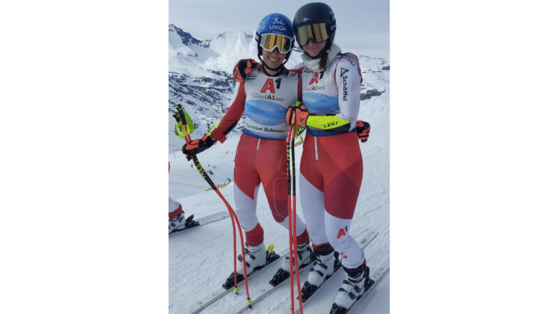 Bilder: ÖSV-Ski-Frauen fahren auf perfekte Vorbereitung ab