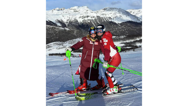 Bilder: ÖSV-Ski-Frauen fahren auf perfekte Vorbereitung ab