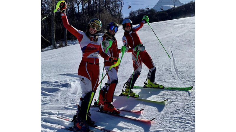 Bilder: ÖSV-Ski-Frauen fahren auf perfekte Vorbereitung ab