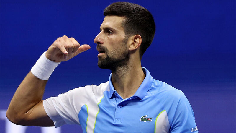 Djokovic "klaut" Jubel von US-Jungstar Shelton