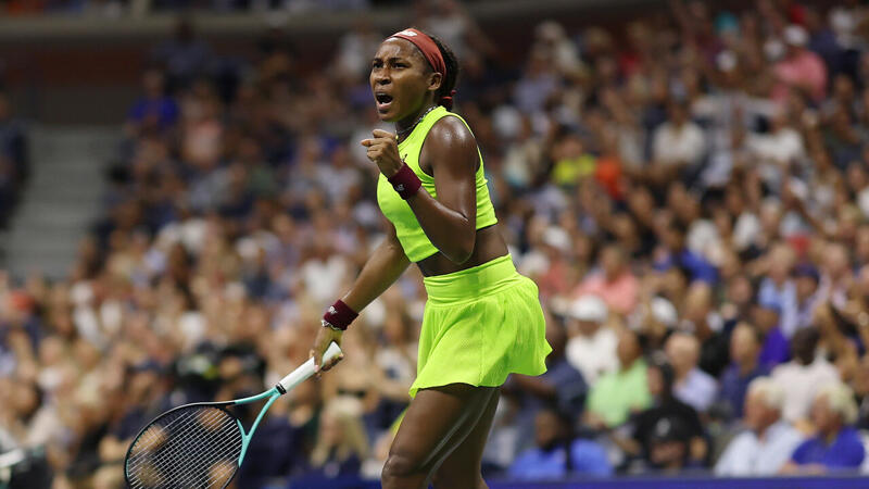 US Open: Gauff nach kurioser Unterbrechung im Halbfinale