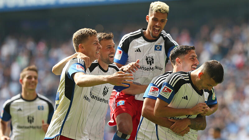 HSV weiter makellos: Auch Rostock kein Stolperstein