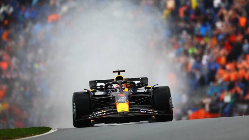 Dreimal Rote Flagge! Verstappen in Zandvoort auf Kurs