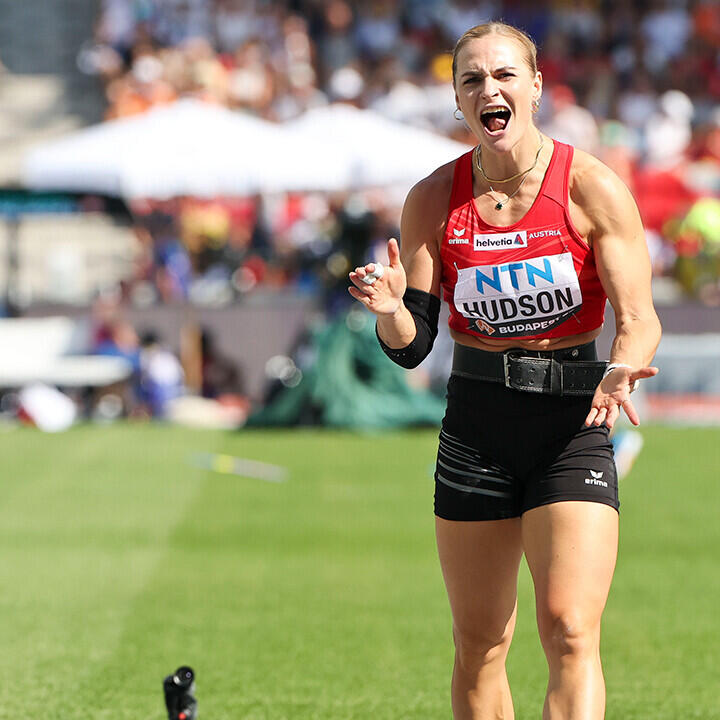 Victoria Hudson steht bei WM im Speerwurf-Finale