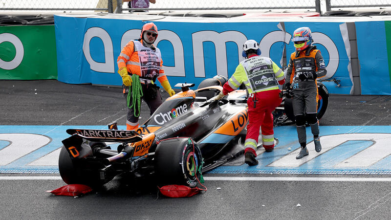 Crash und Bestzeit von McLaren im 2. Zandvoort-Training