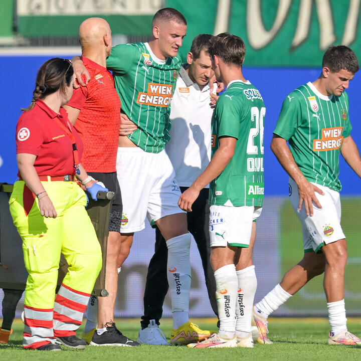 Rapid: Niederschmetternde Diagnose für Cvetkovic