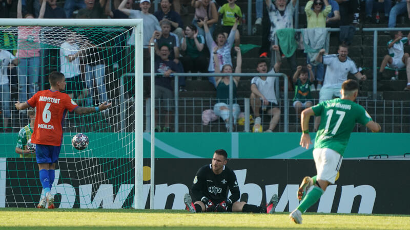 Nächste Sensation im Pokal: Viertligist fertigt Darmstadt ab