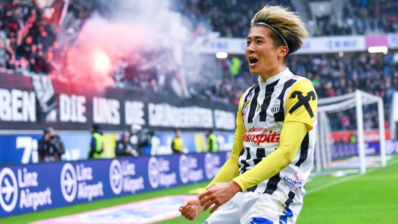 Offiziell! <a href='/de/daten/news/fussball/lask/' class='tag'>LASK</a>-Stürmer Nakamura zieht es nach Frankreich