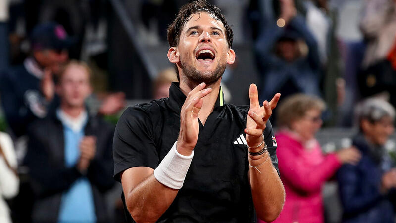 Thiem jubelt: "Das Handgelenk ist wieder richtig schnell!"