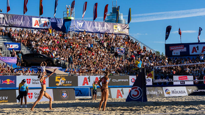 Beachvolleyball-EM 2023 - die besten Bilder vom Mittwoch