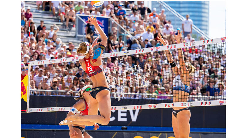 Beachvolleyball-EM 2023 - die besten Bilder vom Mittwoch