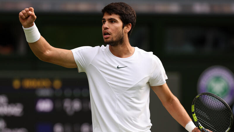 Nur fünf Tage nach <a href='/de/daten/news/tennis/wimbledon/' class='tag'>Wimbledon</a>-Triumph: Alcaraz siegt in Nizza