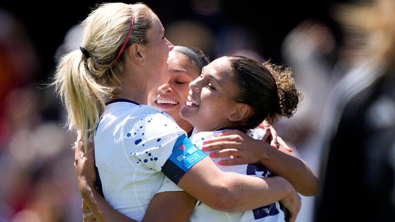 US-Frauen haben bei <a href='/de/daten/news/fussball/fussball/' class='tag'>Fußball</a>-WM Titel-Hattrick im Visier 