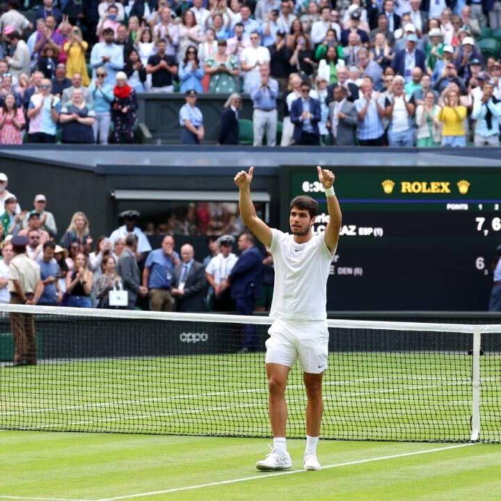 Wimbledon-Premiere! Alcaraz & Medvedev stehen im Halbfinale