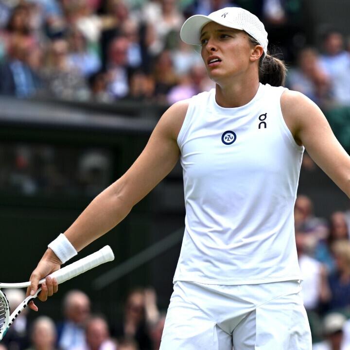 Swiatek scheitert im Wimbledon-Viertelfinale an Svitolina