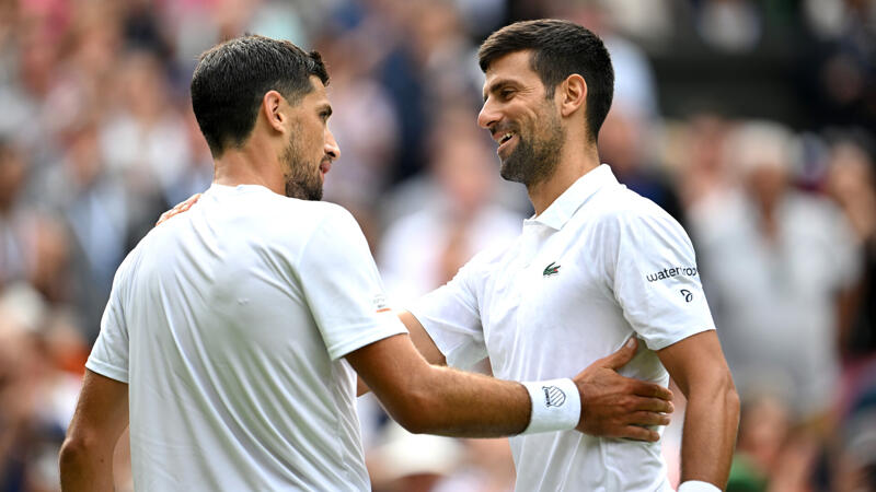 Djokovic nach Regenunterbrechung souverän in 2. Runde