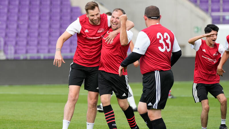 Pure Freude und Emotionen beim 1. Wiener Inklusionsderby