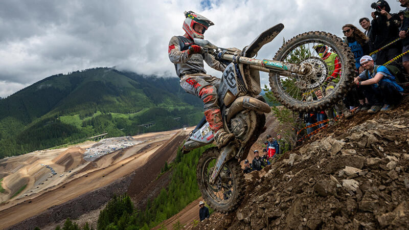 So schlug sich Marcel Hirscher beim Erzbergrodeo 2023 - Bilder