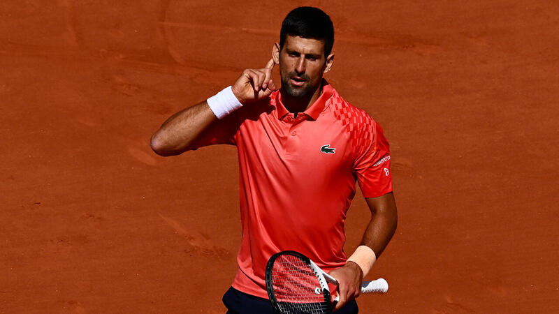 Djokovic spielt in Paris für die Geschichtsbücher