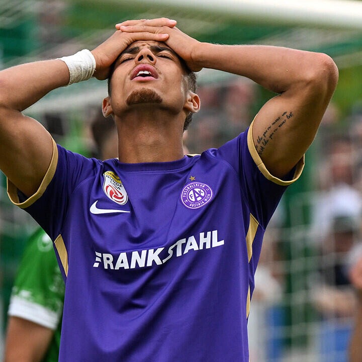 Totalausfall in Hälfte eins: Austria Wien war "irgendwo"