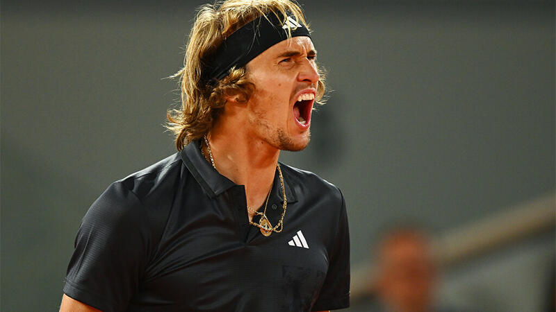 Zverev biegt Überraschungsmann der <a href='/de/daten/news/tennis/french-open/' class='tag'>French Open</a>