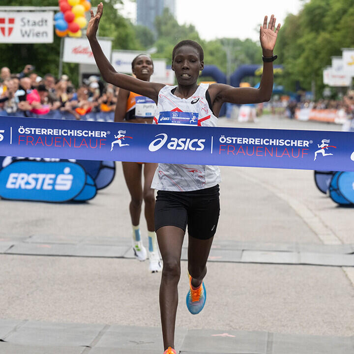 Chepngeno gewinnt 35. ASICS Österreichischen Frauenlauf