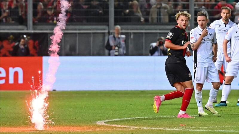 Fan-Eklat bei Wiesbaden-Gala in der Relegation