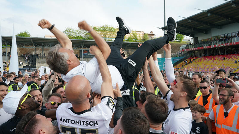 Die besten Bilder der Aufstiegsparty der SV Elversberg