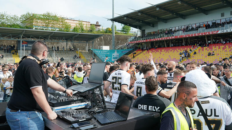 Die besten Bilder der Aufstiegsparty der SV Elversberg