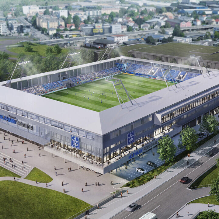 Das neue Donauparkstadion: Ein Blick hinter die Kulissen