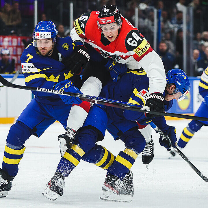 Verbessertes ÖEHV-Team muss sich Schweden klar beugen