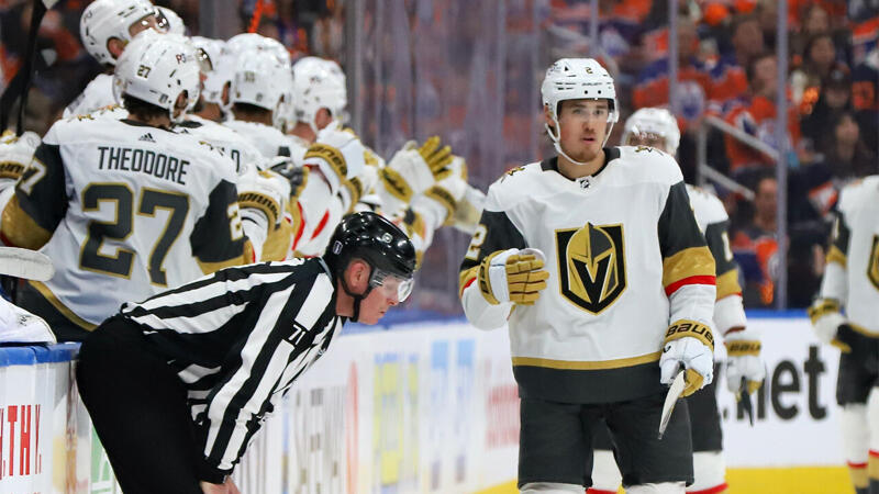 NHL: Knights lassen gegen Oilers nichts anbrennen