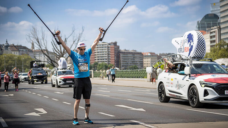 Wings for Life Run: Ohne Rollstuhl - Lukas Müller läuft 2km!